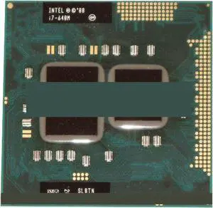CPU c I7 640M 2.8GHz I7-640M Dual-Core Processor PGA988 SLBTN Mobile CPU Laptop Processor