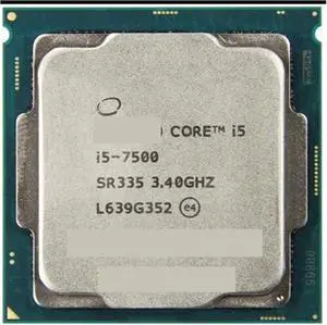 CPU Processor I5 7500 Quad c LGA 1151 3.4GHz TDP 65W 6MB Cache 14nm Desktop CPU I5-7500