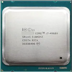 CPU I7 4960X Xeon I7-4960X CPU 6-cores 3.60GHZ 15MB 22nm LGA2011 I7 4960 X Processor
