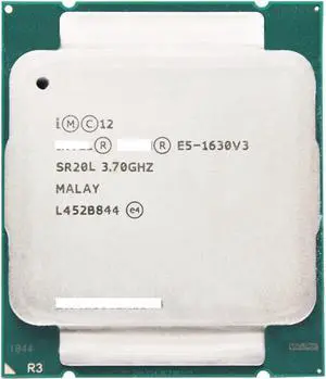 CPU CPU E5-1630V3 E5-1630 V3 E5 1630 V3 3.70GHz 4-Cores 10M LGA2011-3 Processor E5 1630V3 Suitable X99