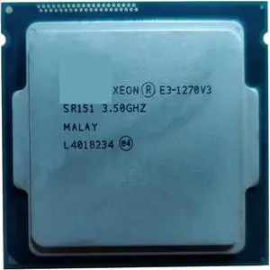 CPU Xeon E3-1270 V3 E3 1270 V3 E3 1270v3 3.5 GHz Quad-Core Eight-Thread CPU Processor L2=1M L3=8M 80W LGA 1150