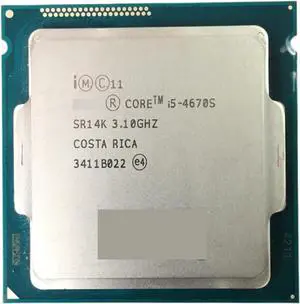 CPU c I5-4670S I5 4670S Processor Quad-Core LGA1150 Desktop CPU 2 Working Properly Desktop Processor