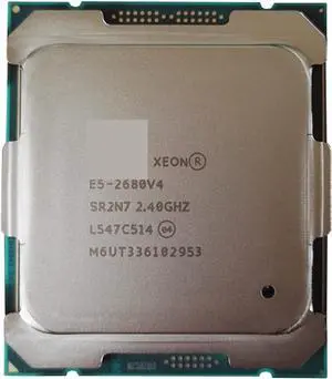 CPU E5 2680V4 CPU Processor Xeon E5-2680V4 CPU 2.40GHz 14-Core 35M 14NM E5-2680 V4 FCLGA2011-3 TPD 120W