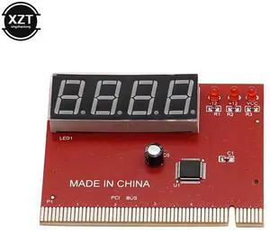 4-Digit Computer Motherboard Mini PCIE LPC Debug Post Card  Digital PCI PCI-E LED Diagnostic Display Tester card Test PC Desktop