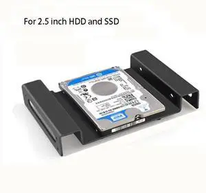 Hard Disk Tray Holder Aluminum Frame 2.5 3.5 inch Laptop SSD Bracket Desktop SATA IDE HDD to 5.25 CD Driver Cradle Cooling Stand