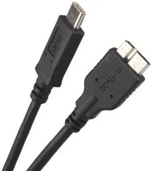 USB Type-C 3.1 to Micro B Convert Cable Data Sync Adapter Charging Cord for Macbook HDD SSD Hard Disk Drive Camera Extend Wire