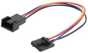 5Pin CPU Fan Convert Cable Splitter Extend Wire 4 Strands Line Connect Computer CPU Cooler Fan Adapter Cord 17.5cm