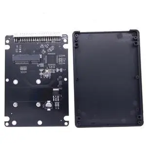 M.2 NGFF MSATA To 2.5inch IDE 44PIN High Speed Hard Disk Case MINI PCI-E SSD Solid State External Adapter for PC Computer