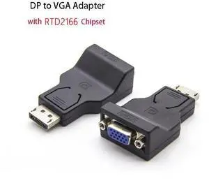 DP to VGA Converter Computer Graphics Card Video DisplayPort Adapter Extend Cable Splitter Computer Laptop Monitor Connect Plug