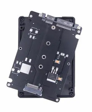 M.2 NGFF SSD MSATA To 2.5inch SATA Case Serial Port External Built-In Hard Disk Box Msata To Sata 3 3.0 PC Adapter