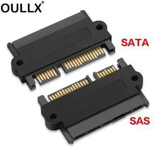 Professional SFF-8482 SAS To SATA 180 Degree 90 Right Angle Adapter Converter Straight Head for motherboard