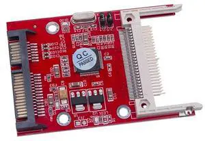 CF Card to SATA Adapter Compact Flash Memory Card Type I II to 2.5inch Serial ATA HDD Hard Disk Drive Converter
