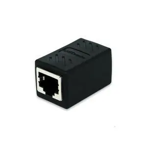 RJ45 Female to Female Port Network Ethernet LAN Splitter Connector Transfer Head RJ45 Adapter Coupler CAT5 CAT6 Socket