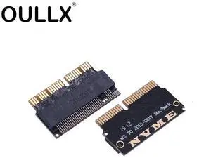 For Macbook SSD Adapter M.2 NVMe PCI-E M2 SSD Converter Card forApple Macbook Air Pro 2013-2017  A1466 A1502 form Computer Part