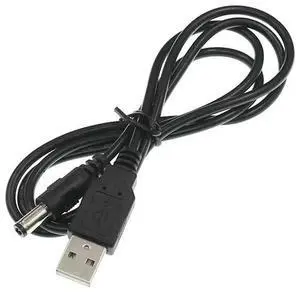 USB to DC Charging Cable 1M Round Hole 5.5*2.1mm Plug 5V Power Supply Wire Computer Router Charger Cable Adapter Extend Cord