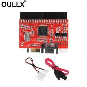 2 in 1 IDE to SATA / SATA to IDE Adapter Converter 3.5" 40pin for DVD CD HDD Bidirectional Transfer for PC SATA Data Cable