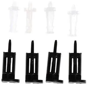 4pair/Lot ForIntel CPU Cooling Fan Buckle 775 1150 1155 1156 1366 Heatsink Fastener Plastic Push Nail PC Cooller Mount PIN Foot