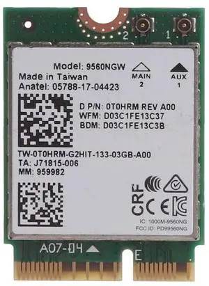 300Mbps ForIntel Dual Band Wireless 9560 Desktop 5.0 802.11Ac