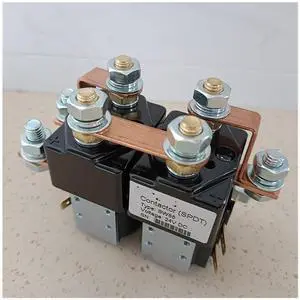 Vehicle dc contactors SW88 24V 36V 48V 72V 80V DC Forward Reverse Reversing Contactor Solenoid Relay Forklift Golf Cart Accessories(SW88 24V)