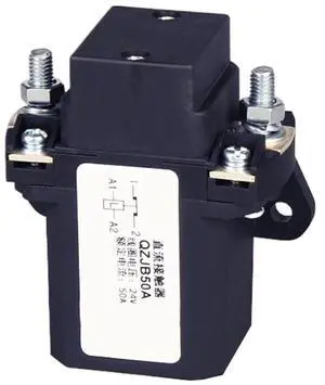 DC Contactor 12V 24V 36V 48V 60V 72V 120V Power Relay 50A 100A 200A Forklift Normally Open Noramlly Closed(QZJB100A 1NC,24V)