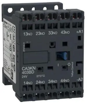 CA3KN403BD CA3-KN403BD Control Relay, TeSys K, 4P(4NO), 690V, 24V DC Standard Coil, with Integral Suppression Device
