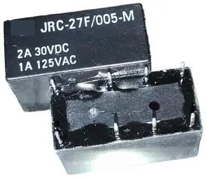 10Pcs JRC-27F 012-M(092) 005-M 009-S(555) 012-S(555) 009-H(555) 012-H(555) ; (4078-5V9V/12V-2A) Relay 8pins(JRC-27F 005-M)