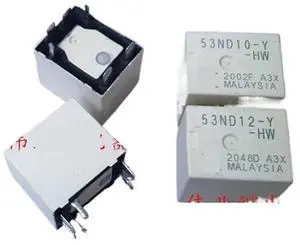 1pcs/lot Relay:53ND10-Y-HW 53ND12-Y-HW 6pins 10V-12V Automotive Relay(53ND12-Y-HW)
