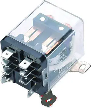 JQX-30F/2Z high current 30A high power 12V relay 24V 220V LJQX-40F-2Z 40A(DC24V,2 open 2 closed 8 pins 30A)