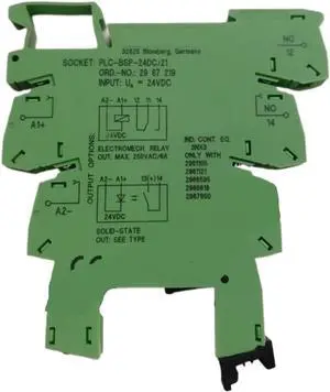 1pcs No.2961105 Relay Base PLC-BSP-24DC/21 No.2967219(NO2967219)