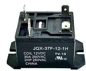 1-5PCS/Lot HF37F JQX-37F-12-1H 30A 12V 4-pin One Group Normally Open Air Conditioning Relay(3pcs-JQX-37F-12-1H)
