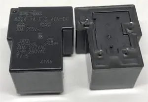 832A-1A-D 24V ; 832A-1A-F-C-BH 832A-1A-C 832A-1A-C-BH 12V ; 832A-1A-F-C 832A-1A-F-S 48V ; (T90-1A-4P) Relay 4 Pins 1pcs(832A-1A-F-S 48VDC)