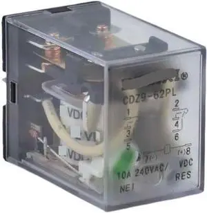 Small CDZ9-62PL Relay 10a JQX-13F 2Z AC220V Illuminated Intermediate Relay(AC36V) Small CDZ9-62PL Relay 10a JQX-13F 2Z AC220V Illuminated Intermediate Relay(AC36V)