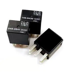 1Pcs Relay 146-9439 12VDC 248-2841 24VDC 5pins Excavator Loader CAT Automobile Relay(248-2841 24VDC)