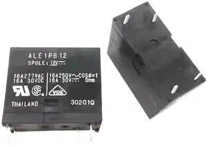 ALE1PB12 ALE1PB12-12V DCV12 12DCV 16A 4PIN Relay(5PCS)