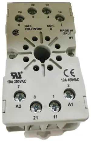 1PCS 700-HN100 700-HN138 700-HN154 Relay Socket for Intermediate Relay(700-HN100)