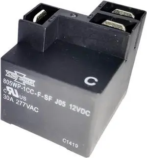 2pcs/lot 805WP-1CC-F-SF J05 12VDC Relay 30A