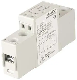 TRA23D25 25A Auto Solid State Relay Module DC to AC 3V 3.3V 5V 12V 24VDC in Out 24-280VAC Voltage SSR Relay Board(TRA23D25)