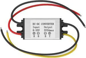 12v 24V to 5v Converter 8-35V to 5V 3A 15W Voltage Regulator Board Power Supply Module Car Volt Step Down Converter