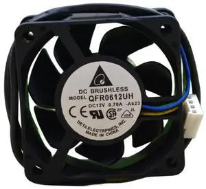 QFR0612UH 12V 0.70A 6025 Cooling Fan 60X60X25MM 4-Wire