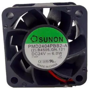 PMD2404PBB2-A 24V 6.0W 4028 Cooling Fan 40X40X28MM 2-Wire