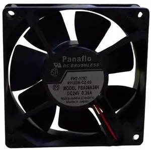 FBA08A24H 24V 0.36A 8025 Cooling Fan 80X80X25MM 2-Wire