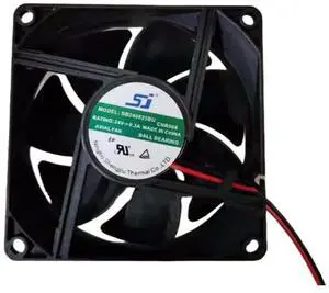 SB240825BU 24V 0.3A 8025 Cooling Fan, 80X80X25MM 2-Wire