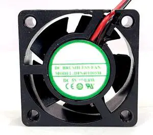DFS401005M DC5V 0.8W 40X40X20mm 2-Wire Cooling Fan 4020mm