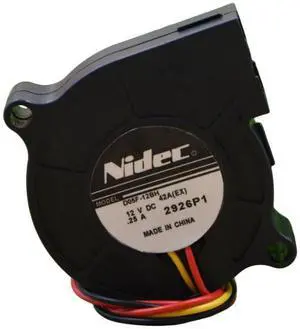 D05F-12BH 12V 0.25A 5025 Cooling Fan,50X50X25MM 3-Wire