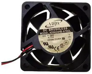 AD0624HB-A70GL 24V 0.15A 6025 Cooling Fan,60X60X25MM 2-Wire