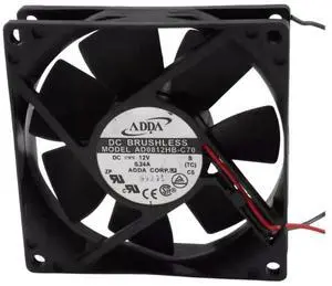 AD0812HB-C70 12V 0.24A 8020 Cooling Fan, 80X80X20MM 2-Wire