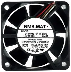 2410ML-04W-B66 12V 0.40A 6025 Cooling Fan60X60X25MM 4-Wire