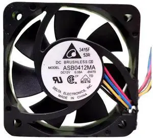 ASB0412MA 12V 0.08A 4010 Cooling Fan 40X40X10MM 4-Wire