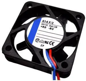 414F/2 24V 33mA 0.8W 4010 Cooling Fan, 40X40X10MM 3-Wire