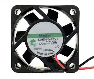 KDE0504PFV1 DC5V 1.2W 40X40X10mm 2-Wire Cooling Fan